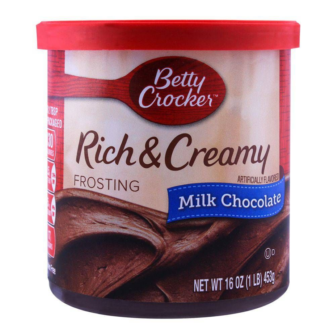 BETTY C. CAKE FROSTING CREAMY MILK 453G